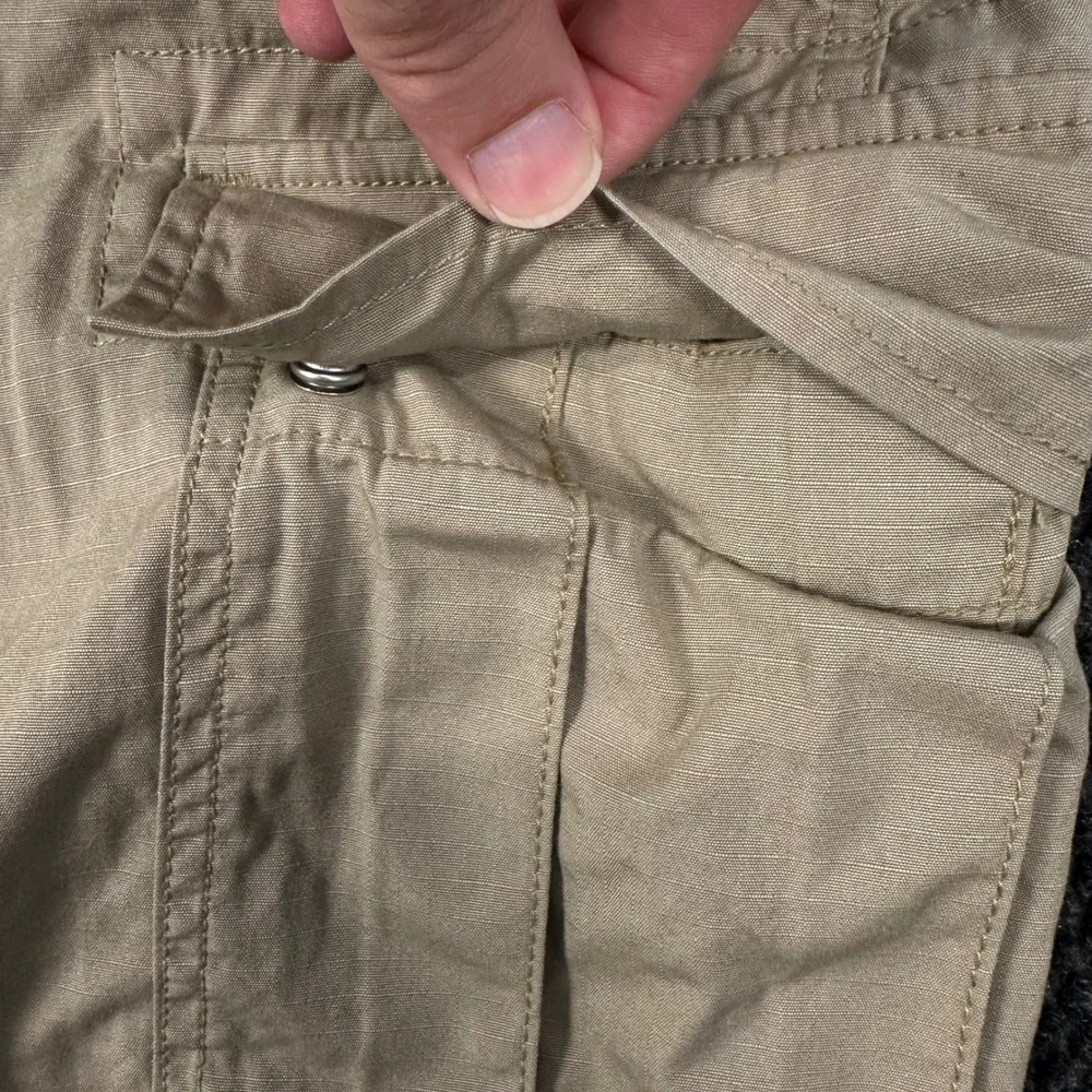 Levi Strauss Cargo Shorts Mens 30 Tan Ripstop 10